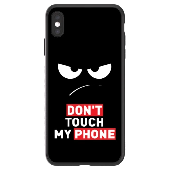 Picasee ULTIMATE CASE na Apple iPhone XS Max - Angry Eyes - Transparent