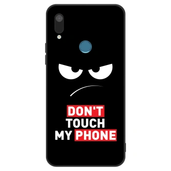 Etui na Huawei Y7 2019 - Angry Eyes - Transparent