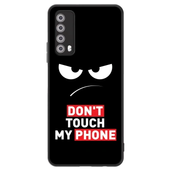 Etui na Huawei P Smart 2021 - Angry Eyes - Transparent