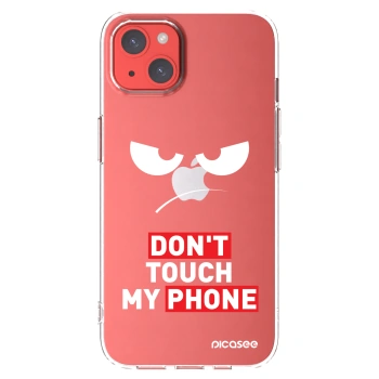 Picasee silikonowe przeźroczyste etui na Apple iPhone 13 - Angry Eyes - Transparent