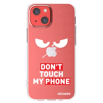 Picasee silikonowe przeźroczyste etui na Apple iPhone 13 mini - Angry Eyes - Transparent