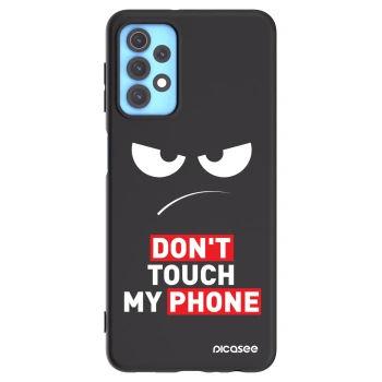 Etui na Samsung Galaxy A32 4G SM-A325F - Angry Eyes - Transparent