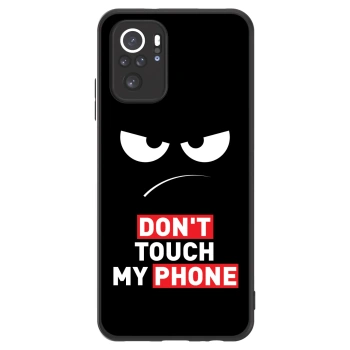 Etui na Xiaomi Redmi Note 10S - Angry Eyes - Transparent