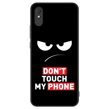 Etui na Xiaomi Redmi 9AT - Angry Eyes - Transparent
