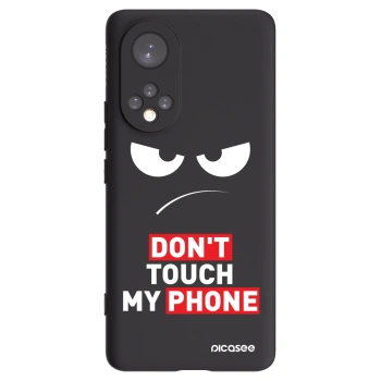 Picasee silikonowe czarne etui na Huawei Nova 9 - Angry Eyes - Transparent