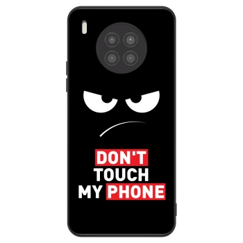 Etui na Huawei Nova 8i - Angry Eyes - Transparent