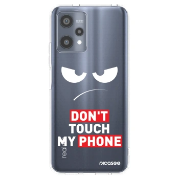Picasee silikonowe przeźroczyste etui na Realme 9 Pro 5G - Angry Eyes - Transparent