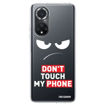 Picasee silikonowe przeźroczyste etui na Huawei Nova 9 SE - Angry Eyes - Transparent