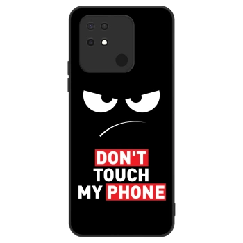 Etui na Xiaomi Redmi 10C - Angry Eyes - Transparent