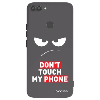 Etui na Huawei P Smart - Angry Eyes - Transparent