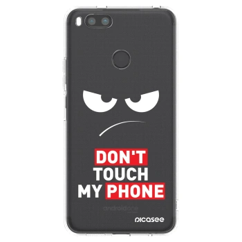 Picasee silikonowe przeźroczyste etui na Xiaomi Redmi A1 - Angry Eyes - Transparent