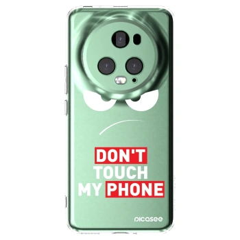 Picasee silikonowe przeźroczyste etui na Honor Magic5 Pro - Angry Eyes - Transparent