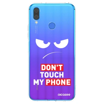 Picasee silikonowe przeźroczyste etui na Huawei Nova 3i - Angry Eyes - Transparent