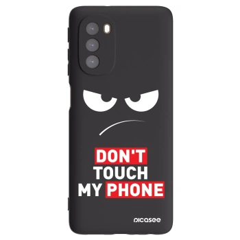 Etui na Motorola Moto G51 - Angry Eyes - Transparent
