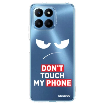 Picasee silikonowe przeźroczyste etui na Honor 70 Lite - Angry Eyes - Transparent