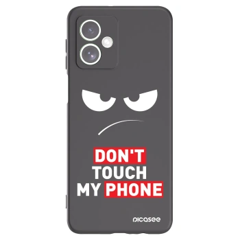 Etui na Motorola Moto G54 5G - Angry Eyes - Transparent