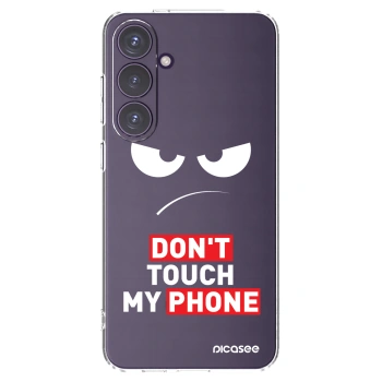 Picasee silikonowe przeźroczyste etui na Samsung Galaxy S24+ S926B 5G - Angry Eyes - Transparent