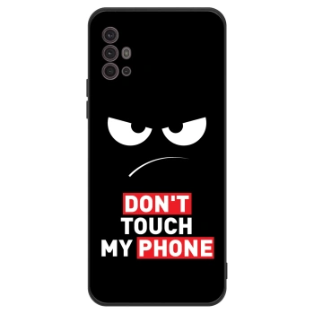 Etui na Motorola Moto G30 - Angry Eyes - Transparent