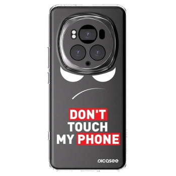 Picasee silikonowe przeźroczyste etui na Honor Magic6 Pro - Angry Eyes - Transparent