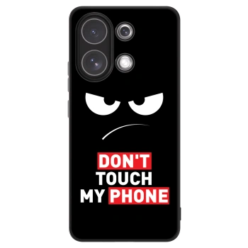 Etui na Xiaomi Redmi Note 13 4G - Angry Eyes - Transparent