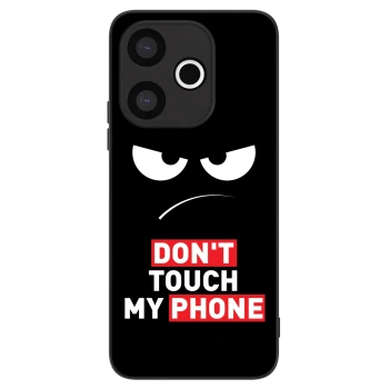 Etui na Xiaomi Redmi 13 4G - Angry Eyes - Transparent