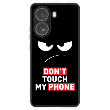 Etui na Xiaomi Poco X7 Pro 5G - Angry Eyes - Transparent