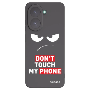 Picasee silikonowe czarne etui na Xiaomi Redmi A5 - Angry Eyes - Transparent