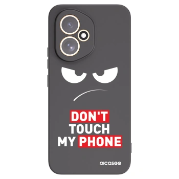 Picasee silikonowe czarne etui na Honor 400 5G - Angry Eyes - Transparent