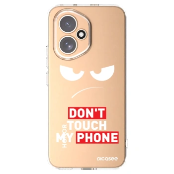 Picasee silikonowe przeźroczyste etui na Honor 400 5G - Angry Eyes - Transparent