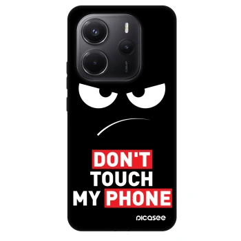 Etui na Xiaomi Redmi Note 14 5G - Angry Eyes - Transparent