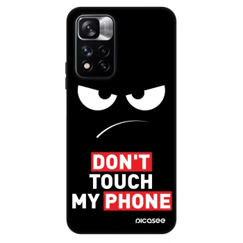 Etui na Xiaomi Redmi Note 11 Pro 5G - Angry Eyes - Transparent