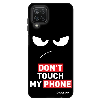 Etui na Samsung Galaxy A12 A125F - Angry Eyes - Transparent