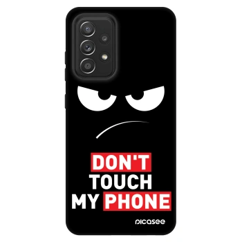 Etui na Samsung Galaxy A52 5G A525F - Angry Eyes - Transparent
