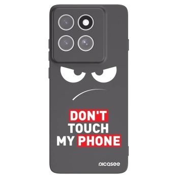 Picasee silikonowe czarne etui na Motorola Edge 60 Pro - Angry Eyes - Transparent