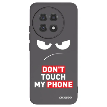 Picasee silikonowe czarne etui na OnePlus 13R 5G - Angry Eyes - Transparent