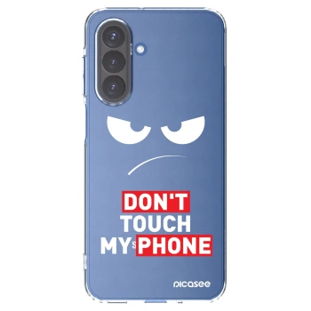 Picasee silikonowe przeźroczyste etui na Samsung Galaxy A17 5G - Angry Eyes - Transparent