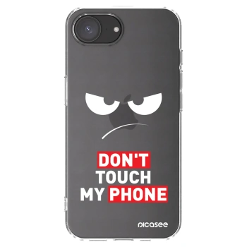 Picasee silikonowe przeźroczyste etui na Apple iPhone 17e - Angry Eyes - Transparent