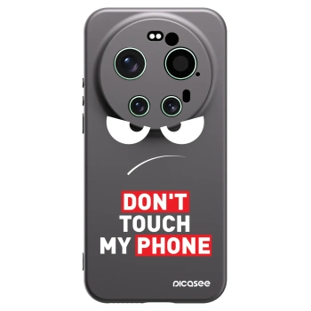 Picasee silikonowe czarne etui na Xiaomi 17 Ultra - Angry Eyes - Transparent