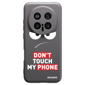 Picasee silikonowe czarne etui na Honor Magic8 Pro 5G - Angry Eyes - Transparent