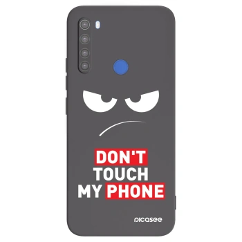 Etui na Xiaomi Redmi Note 8T - Angry Eyes - Transparent