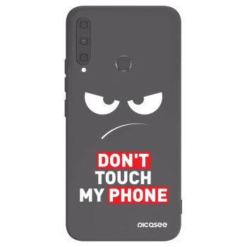 Etui na Huawei P40 Lite E - Angry Eyes - Transparent