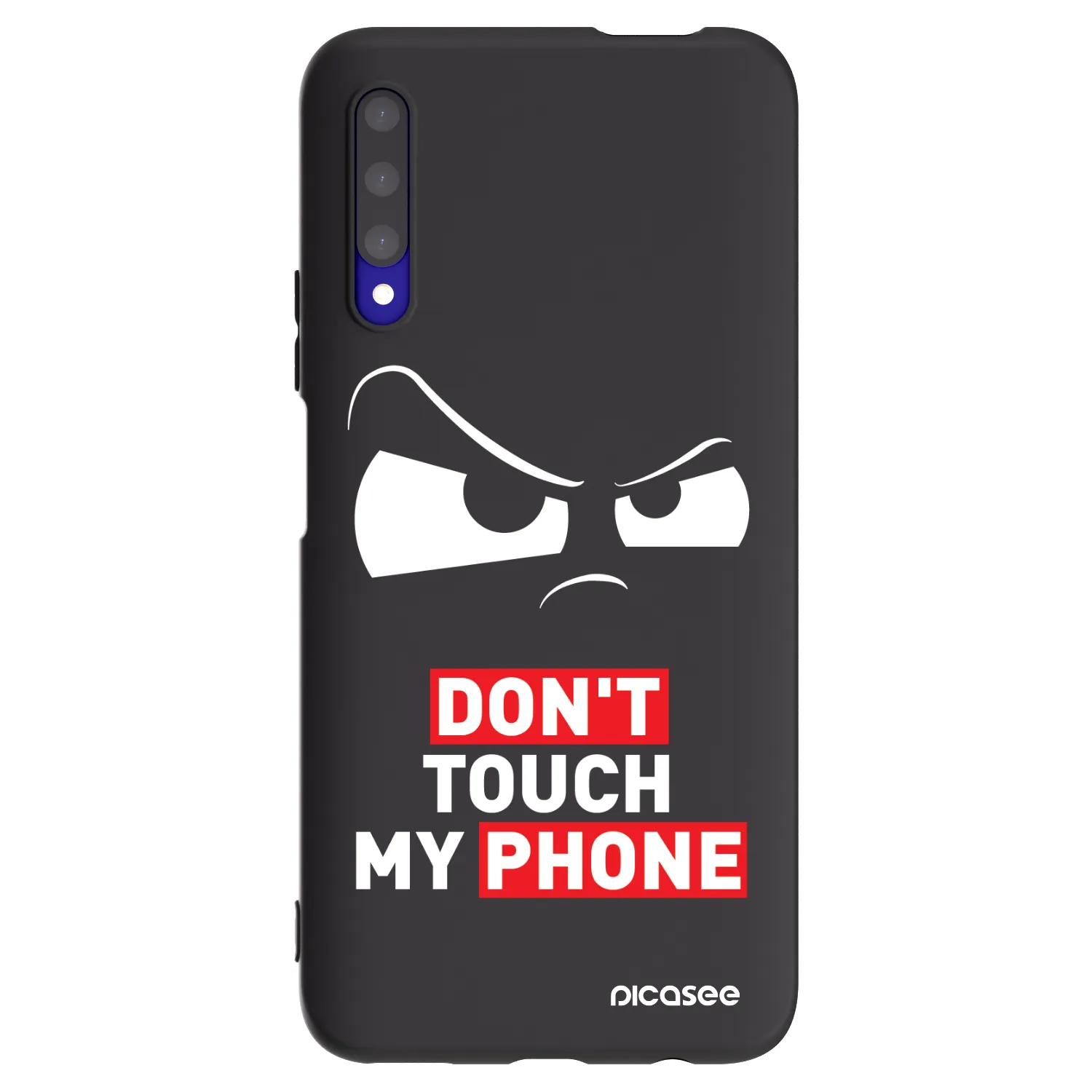 Picasee silikonowe czarne etui na Honor 9X Pro - Cloudy Eye - Transparent