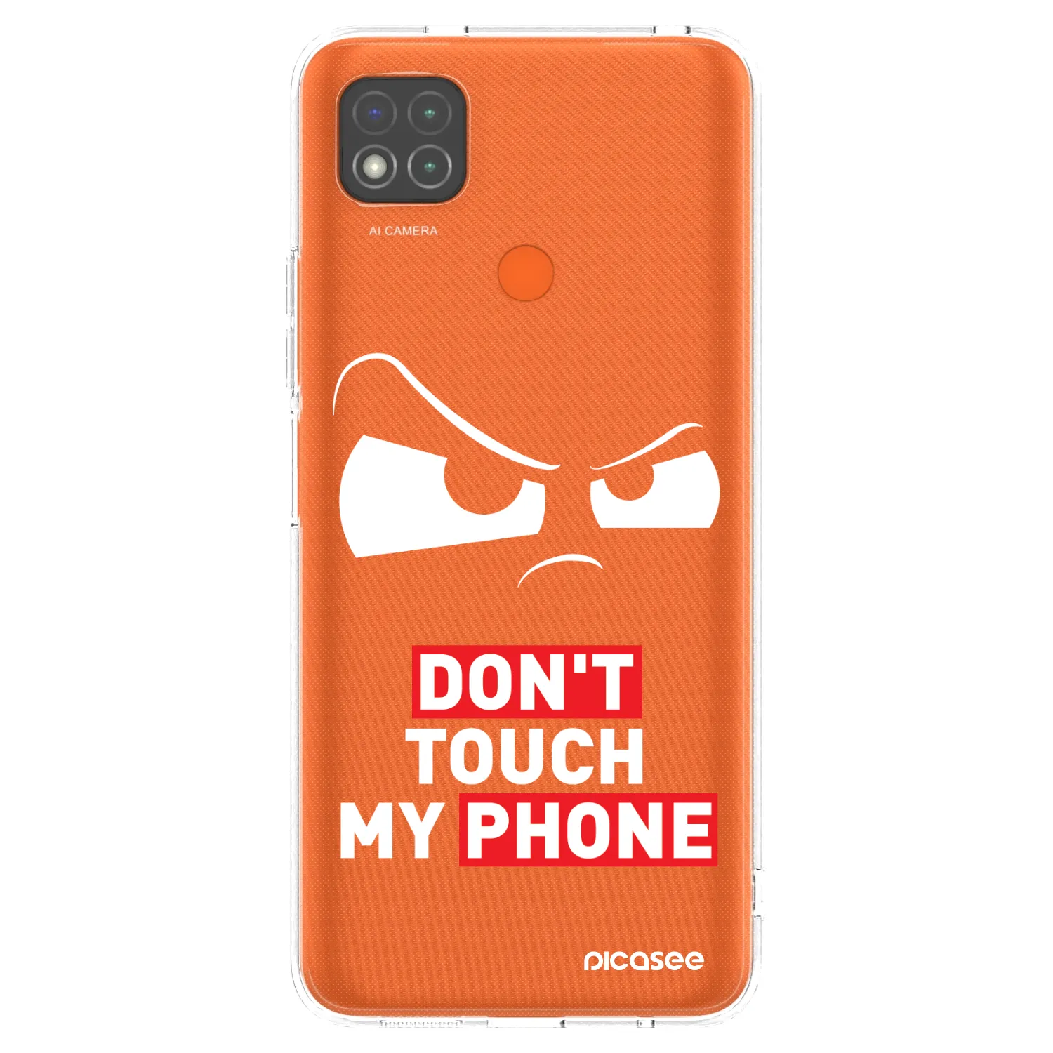 Picasee silikonowe przeźroczyste etui na Xiaomi Redmi 9C - Cloudy Eye - Transparent