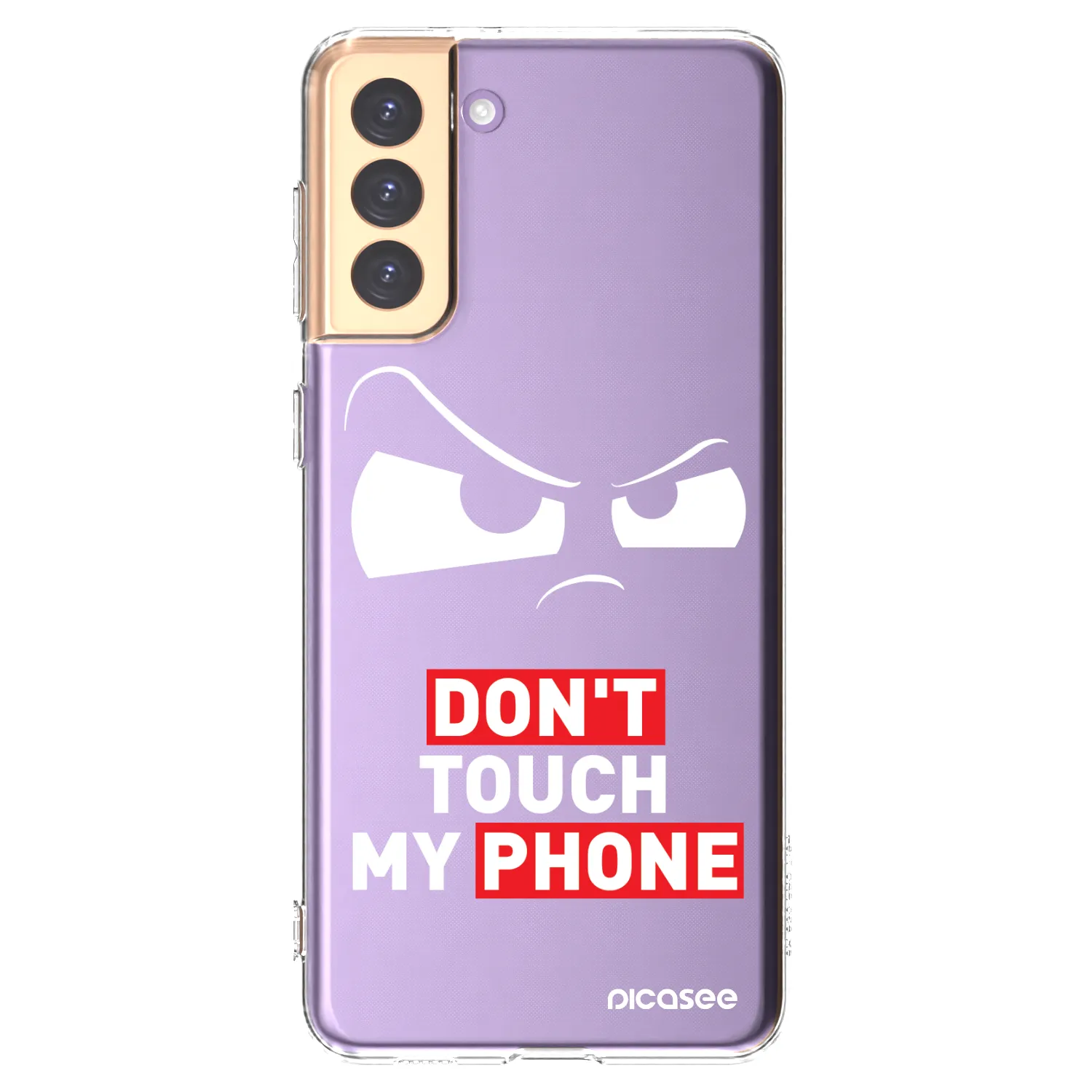 Picasee silikonowe przeźroczyste etui na Samsung Galaxy S21+ 5G G996F - Cloudy Eye - Transparent