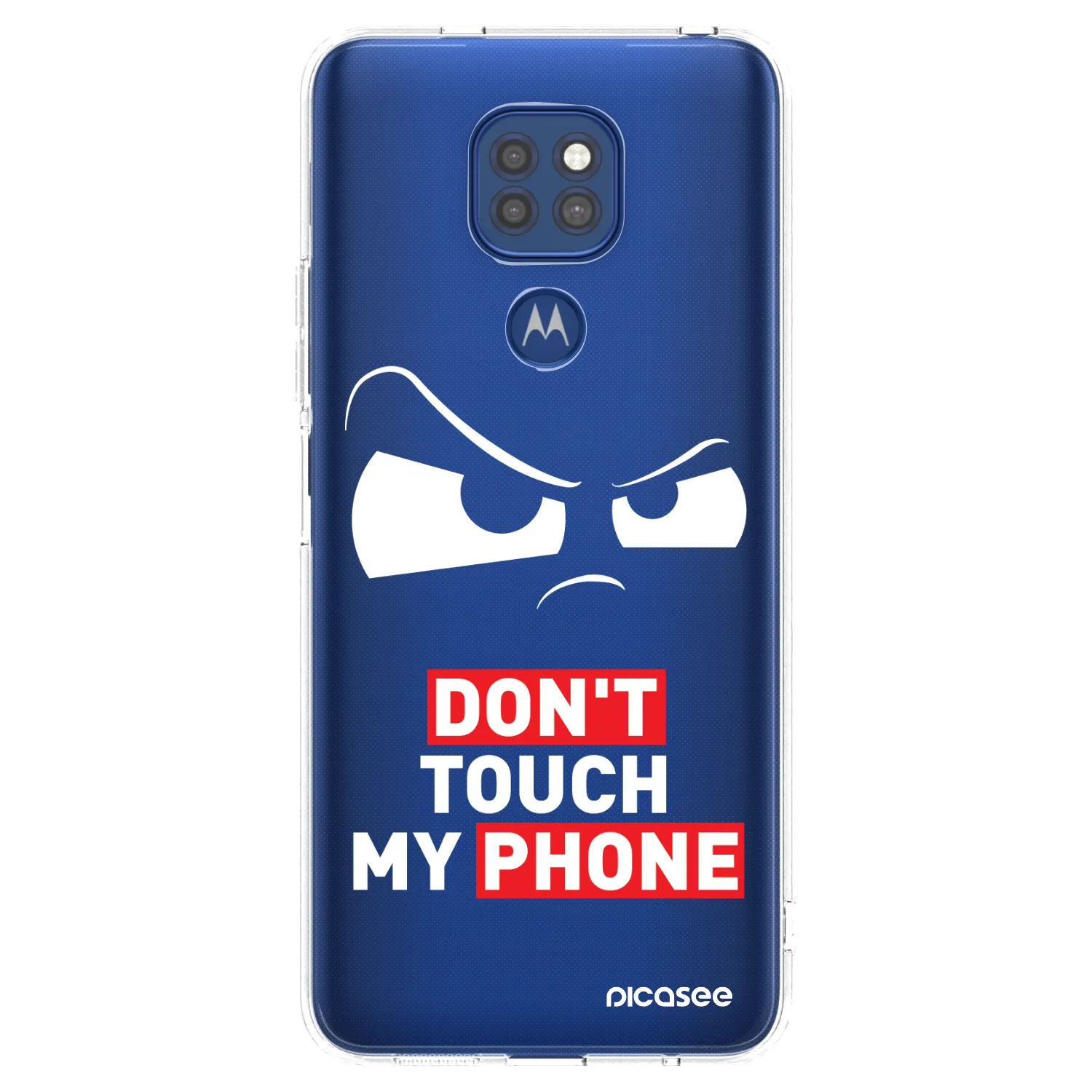 Picasee silikonowe przeźroczyste etui na Motorola Moto G9 Play - Cloudy Eye - Transparent
