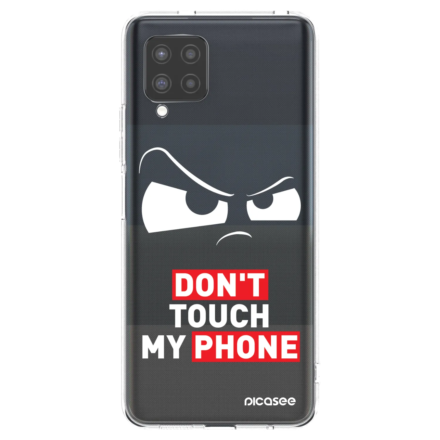 Picasee silikonowe przeźroczyste etui na Samsung Galaxy A42 A426B - Cloudy Eye - Transparent