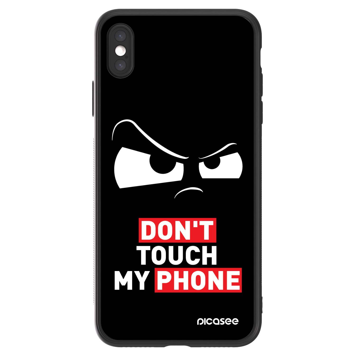 Picasee ULTIMATE CASE na Apple iPhone XS Max - Cloudy Eye - Transparent