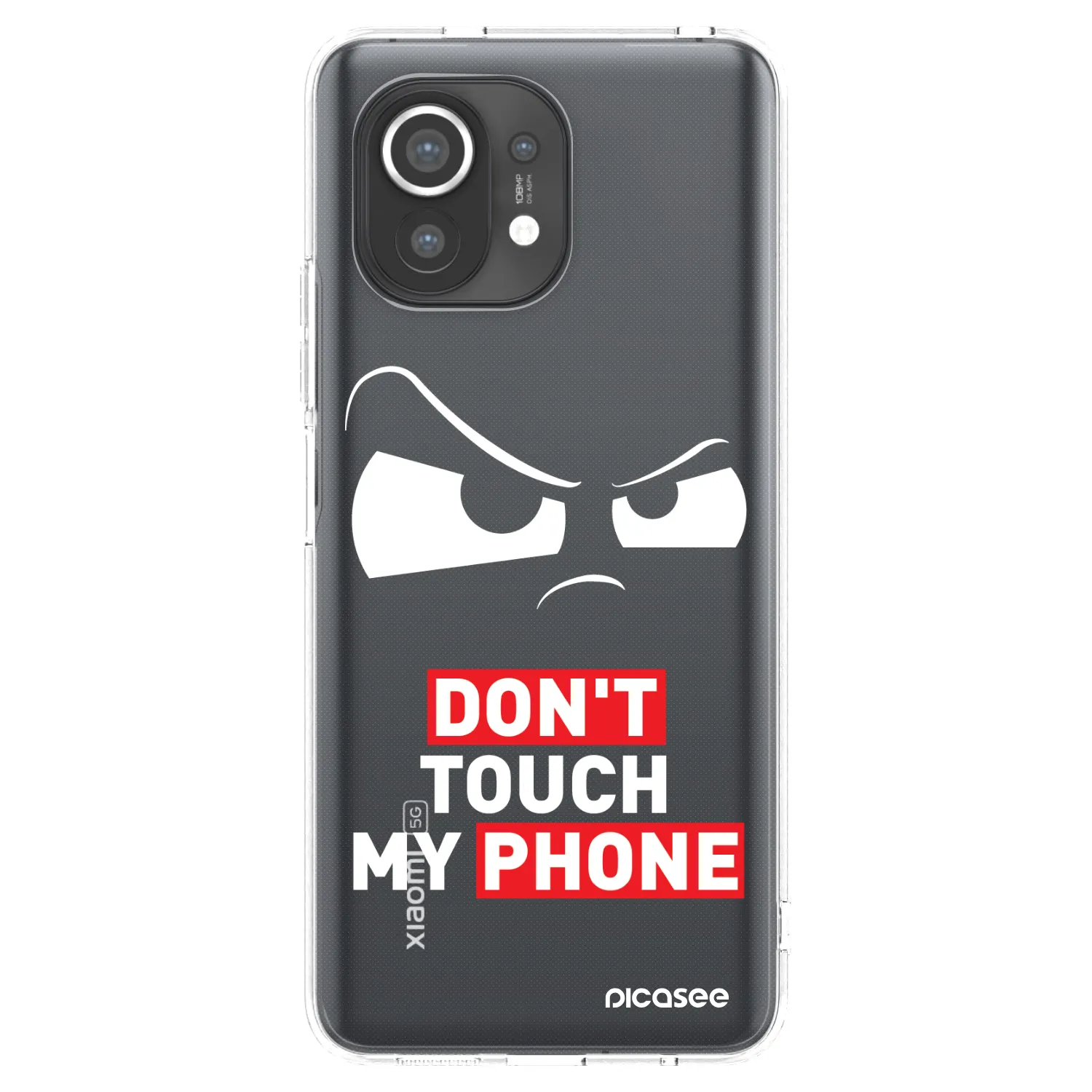 Picasee silikonowe przeźroczyste etui na Xiaomi Mi 11 - Cloudy Eye - Transparent