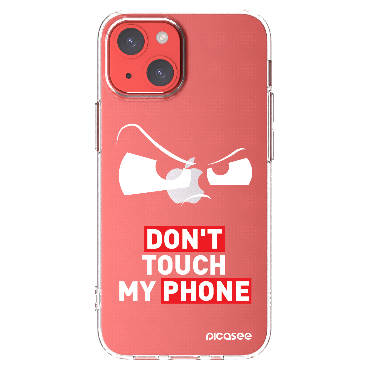 Picasee silikonowe przeźroczyste etui na Apple iPhone 13 mini - Cloudy Eye - Transparent