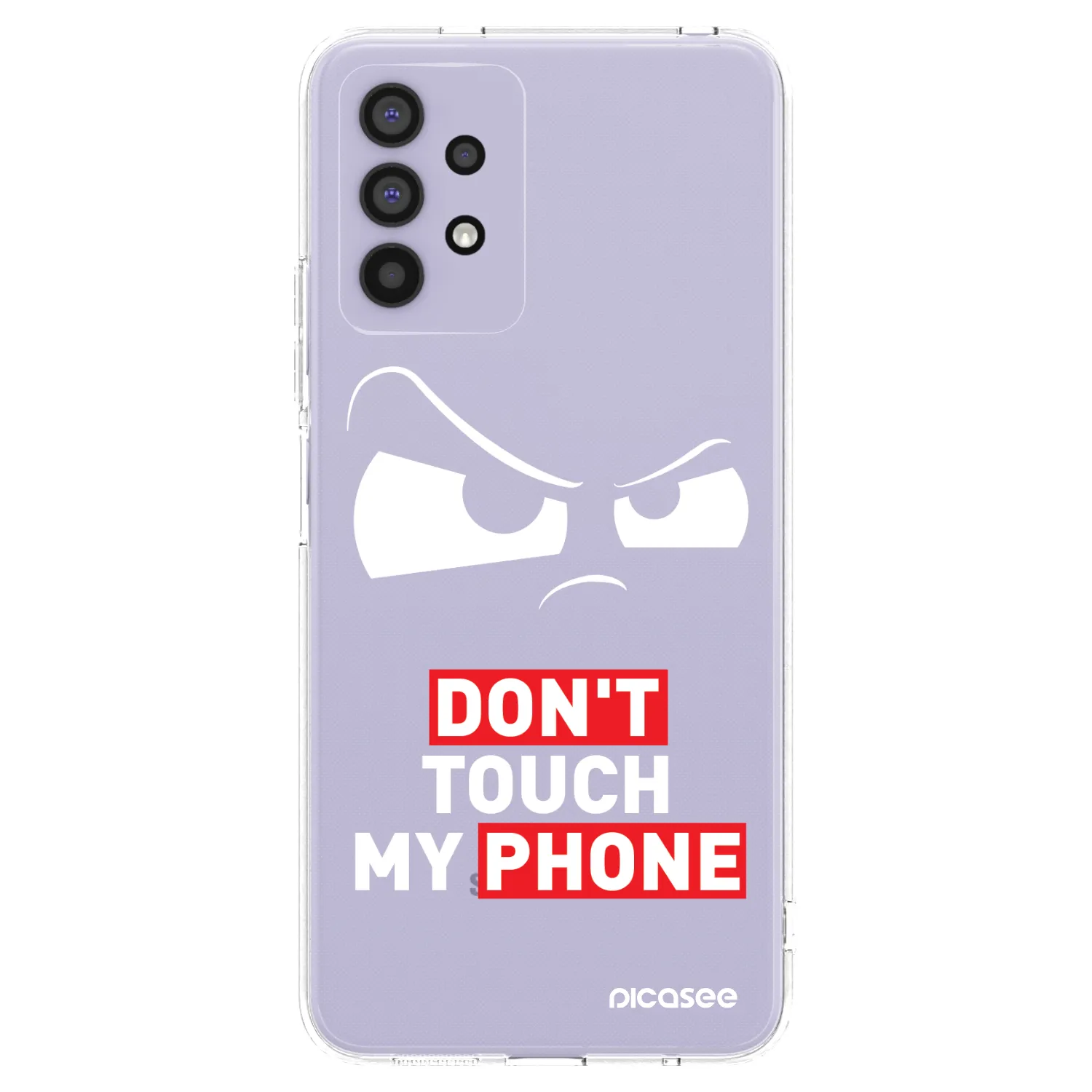 Picasee silikonowe przeźroczyste etui na Samsung Galaxy A32 4G SM-A325F - Cloudy Eye - Transparent